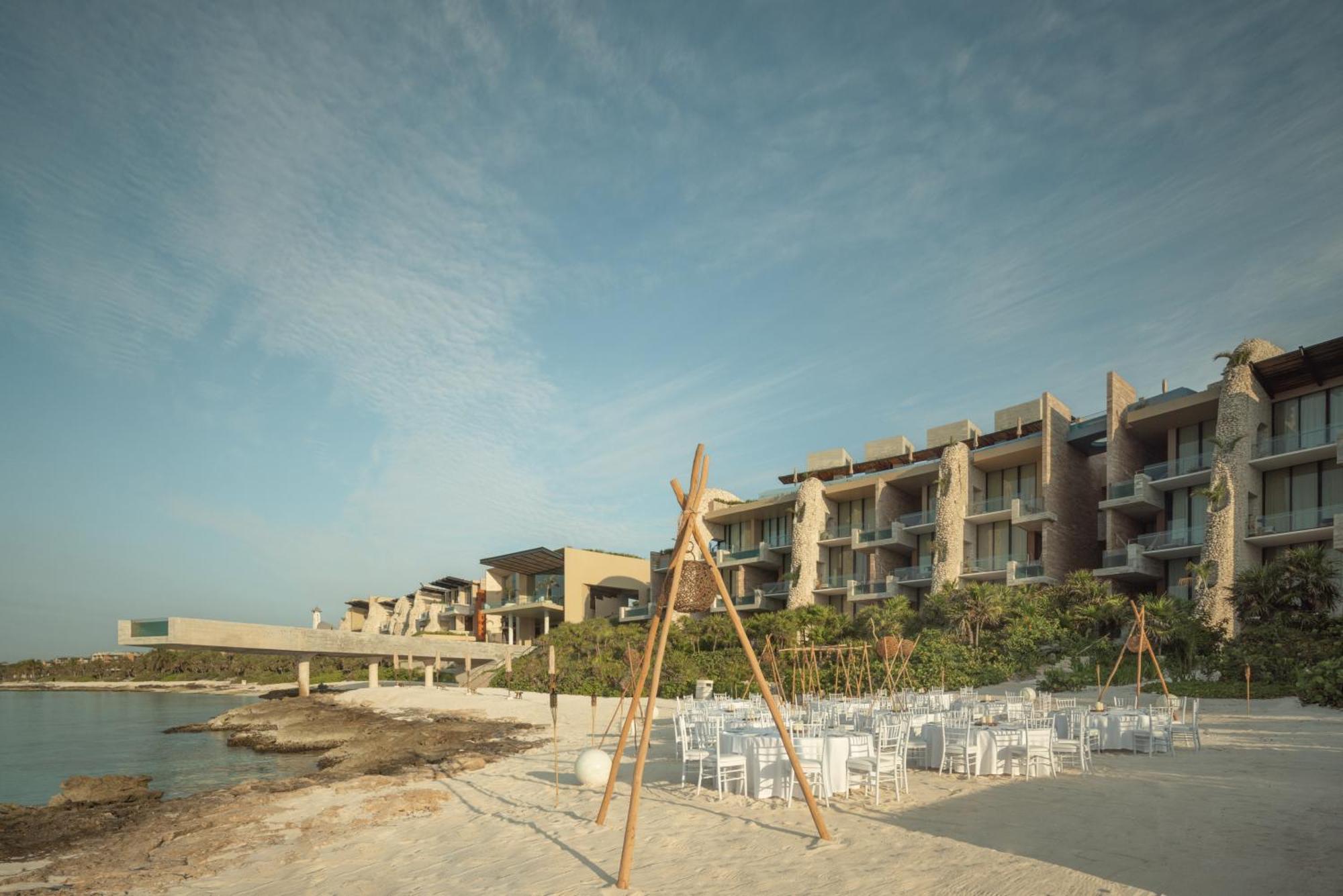 La Casa De La Playa By Xcaret (Adults Only) Hotel Los Dos Compadres Ngoại thất bức ảnh